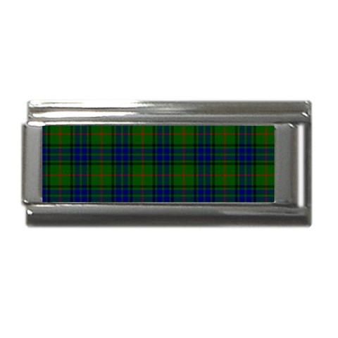 Lauder Tartan Superlink Italian Charm (9mm) from ArtsNow.com Front