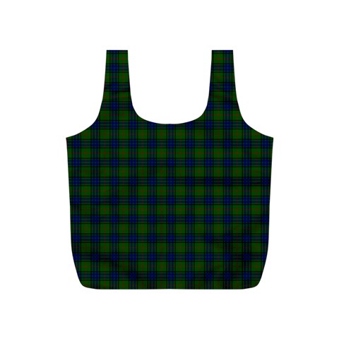 Lauder Tartan Full Print Recycle Bag (S) from ArtsNow.com Back