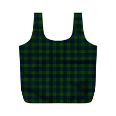 Lauder Tartan Full Print Recycle Bag (M) from ArtsNow.com Front