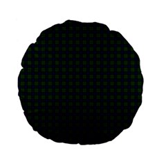 Lauder Tartan Standard 15  Premium Flano Round Cushion from ArtsNow.com Front