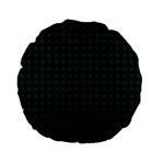 Lauder Tartan Standard 15  Premium Flano Round Cushion