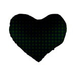 Lauder Tartan Standard 16  Premium Heart Shape Cushion