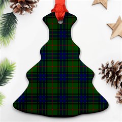 Lauder Tartan Christmas Tree Ornament (Two Sides) from ArtsNow.com Back