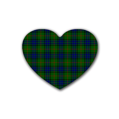 Lauder Tartan Heart Coaster (4 pack) from ArtsNow.com Front