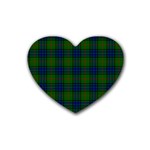 Lauder Tartan Heart Coaster (4 pack)