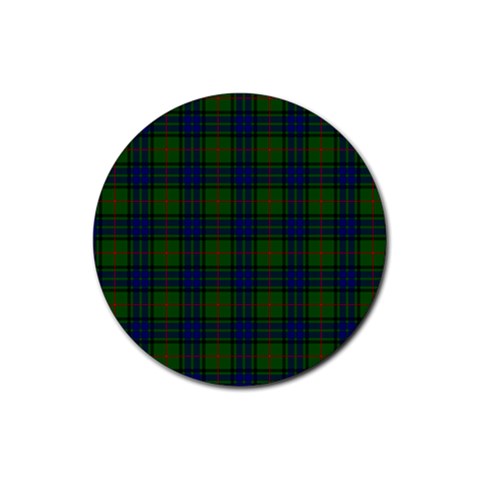 Lauder Tartan Rubber Coaster (Round) from ArtsNow.com Front