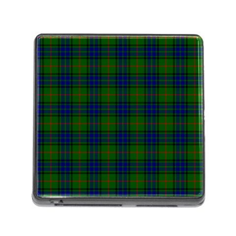 Lauder Tartan Memory Card Reader (Square) from ArtsNow.com Front