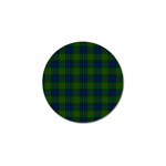 Lauder Tartan Golf Ball Marker