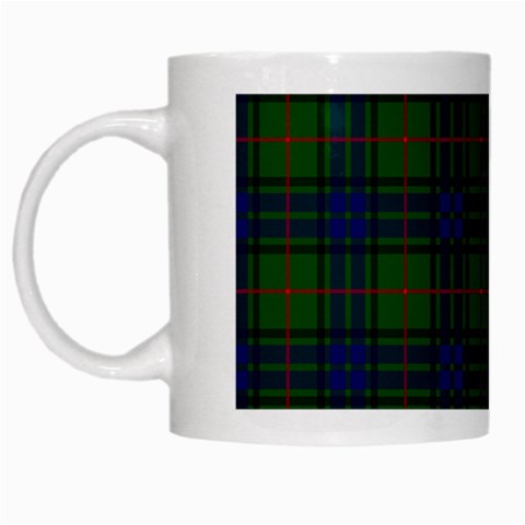 Lauder Tartan White Mug from ArtsNow.com Left