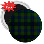 Lauder Tartan 3  Magnet (10 pack)