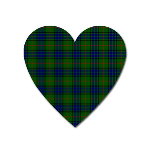 Lauder Tartan Magnet (Heart) from ArtsNow.com Front