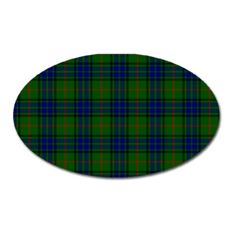 Lauder Tartan Magnet (Oval) from ArtsNow.com Front