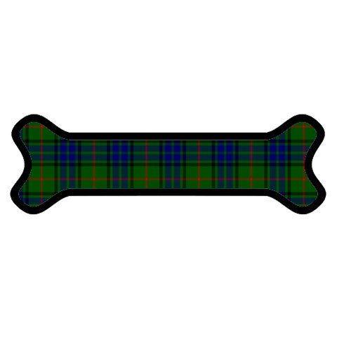 Lauder Tartan Magnet (Dog Bone) from ArtsNow.com Front