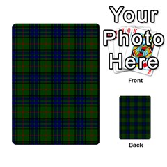 Lauder Tartan Playing Cards 54 Designs from ArtsNow.com Back