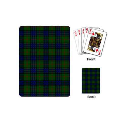 Lauder Tartan Playing Cards (Mini) from ArtsNow.com Back