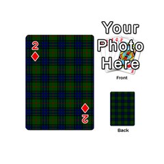 Lauder Tartan Playing Cards 54 (Mini) from ArtsNow.com Front - Diamond2