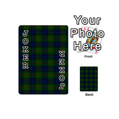 Lauder Tartan Playing Cards 54 (Mini) from ArtsNow.com Front - Joker1