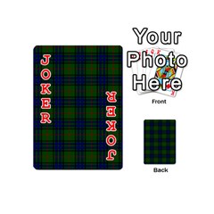 Lauder Tartan Playing Cards 54 (Mini) from ArtsNow.com Front - Joker2