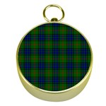Lauder Tartan Gold Compass