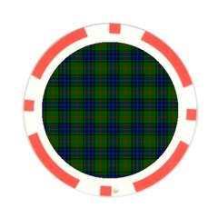Lauder Tartan Poker Chip Card Guard (10 pack) from ArtsNow.com Front