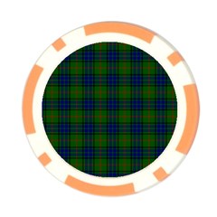 Lauder Tartan Poker Chip Card Guard (10 pack) from ArtsNow.com Back