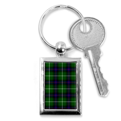 MacDonald of the Isles Tartan Key Chain (Rectangle) from ArtsNow.com Front