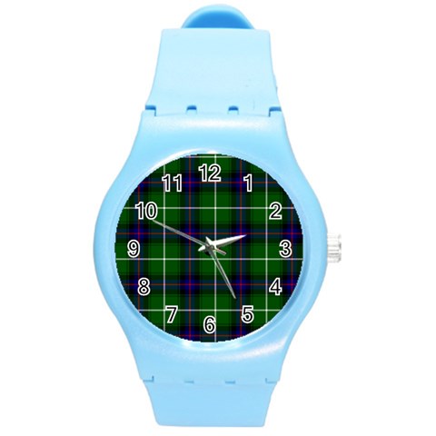 MacDonald of the Isles Tartan Round Plastic Sport Watch (M) from ArtsNow.com Front