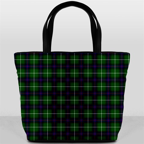 MacDonald of the Isles Tartan Bucket Bag from ArtsNow.com Back