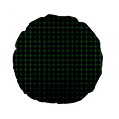 MacDonald of the Isles Tartan Standard 15  Premium Flano Round Cushion from ArtsNow.com Front