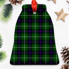 MacDonald of the Isles Tartan Bell Ornament (Two Sides) from ArtsNow.com Back