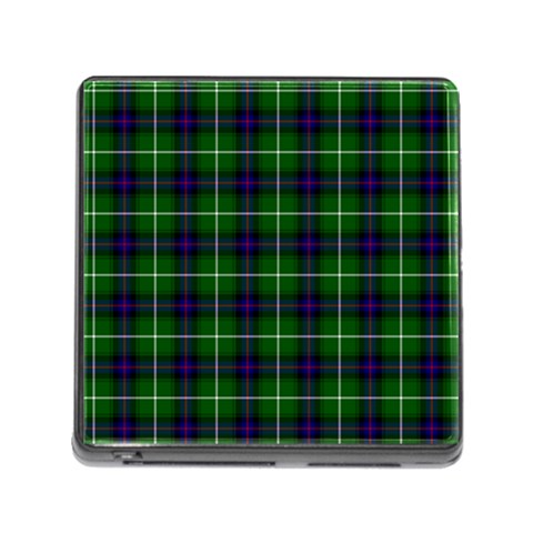 MacDonald of the Isles Tartan Memory Card Reader (Square) from ArtsNow.com Front