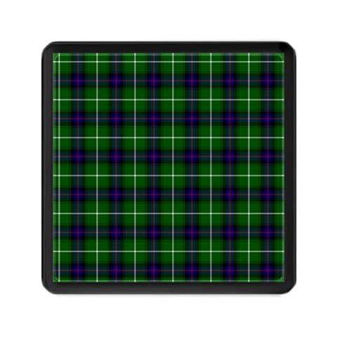 MacDonald of the Isles Tartan Memory Card Reader with Storage (Square) from ArtsNow.com Front