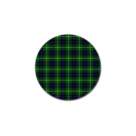 MacDonald of the Isles Tartan Golf Ball Marker (4 pack) from ArtsNow.com Front