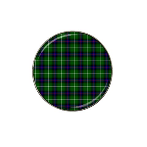 MacDonald of the Isles Tartan Hat Clip Ball Marker from ArtsNow.com Front