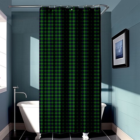 MacDonald of the Isles Tartan Shower Curtain 36  x 72  (Stall) from ArtsNow.com Curtain(36 X72 ) - 33.26 x66.24  Curtain(36 X72 )