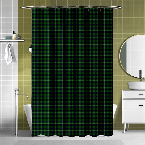 MacDonald of the Isles Tartan Shower Curtain 48  x 72  (Small) from ArtsNow.com Curtain(48  X 72 ) - 42.18 x64.8  Curtain(48  X 72 )