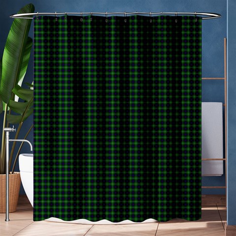 MacDonald of the Isles Tartan Shower Curtain 60  x 72  (Medium) from ArtsNow.com 60 x72  Curtain