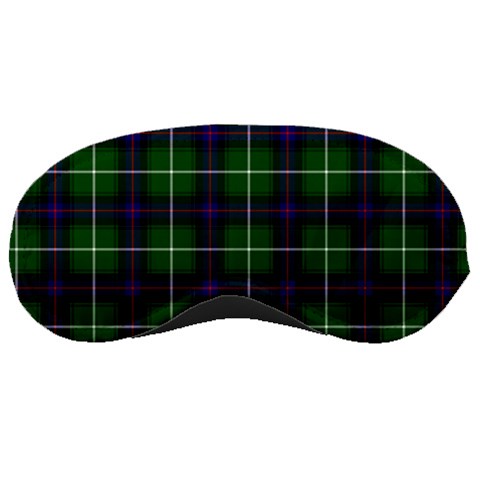 MacDonald of the Isles Tartan Sleeping Mask from ArtsNow.com Front