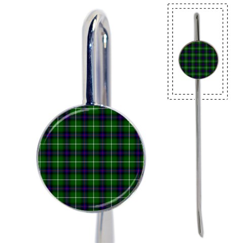 MacDonald of the Isles Tartan Book Mark from ArtsNow.com Front