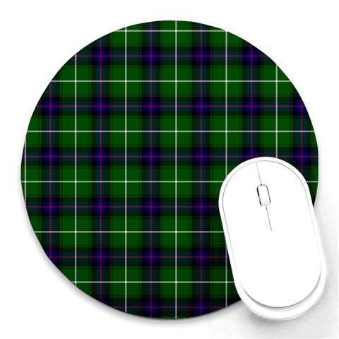 MacDonald of the Isles Tartan Round Mousepad from ArtsNow.com Front
