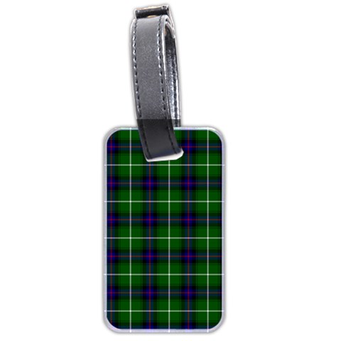 MacDonald of the Isles Tartan Luggage Tag (Two Sides) from ArtsNow.com Back