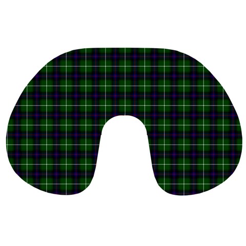 MacDonald of the Isles Tartan Travel Neck Pillow from ArtsNow.com Front