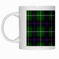 MacDonald of the Isles Tartan White Mug from ArtsNow.com Left