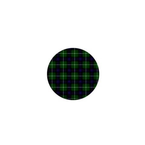 MacDonald of the Isles Tartan 1  Mini Magnet from ArtsNow.com Front