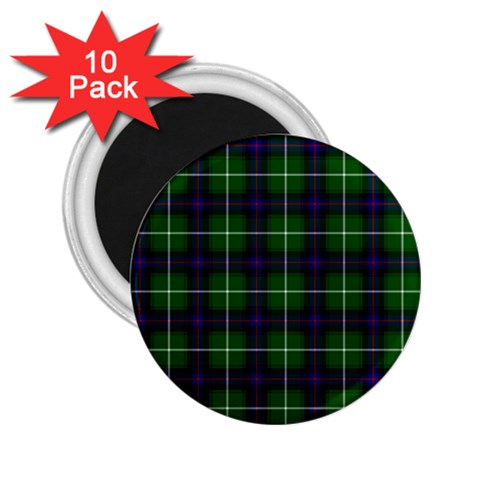 MacDonald of the Isles Tartan 2.25  Magnet (10 pack) from ArtsNow.com Front