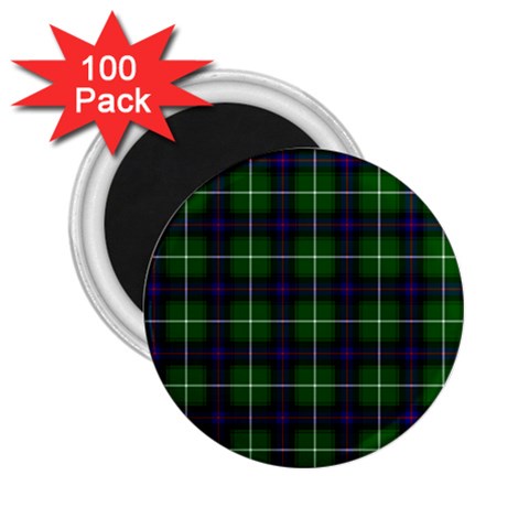 MacDonald of the Isles Tartan 2.25  Magnet (100 pack) from ArtsNow.com Front