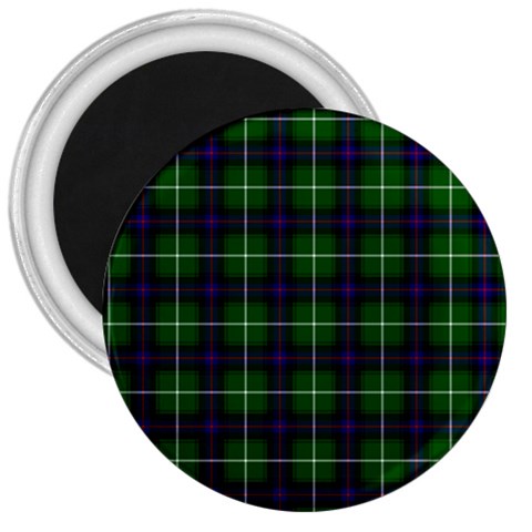 MacDonald of the Isles Tartan 3  Magnet from ArtsNow.com Front