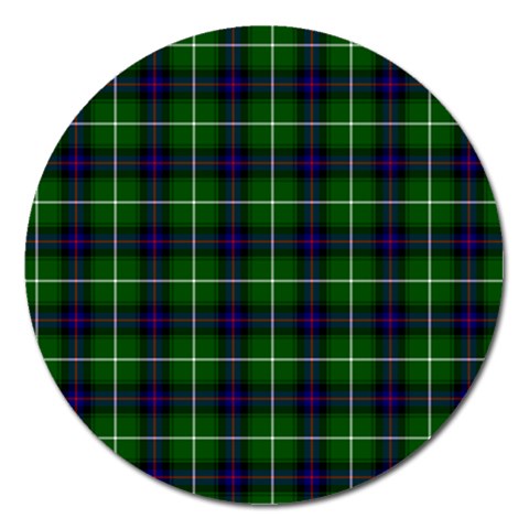 MacDonald of the Isles Tartan Magnet 5  (Round) from ArtsNow.com Front