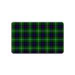 MacDonald of the Isles Tartan Magnet (Name Card)