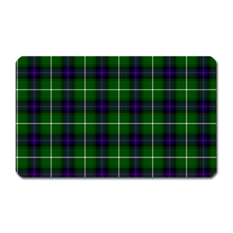 MacDonald of the Isles Tartan Magnet (Rectangular) from ArtsNow.com Front